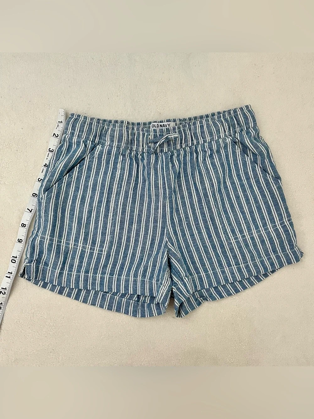 NWOT Old Navy Linen Blend Girls Shorts 10/12